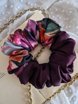 scrunchie-scrunchies-gumka scrunchie-gumka do włosów-gumki do włosów-jedwabna gumka do włosów-jedwabne gumki do włosów