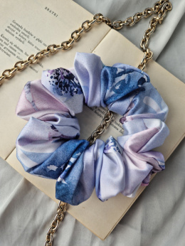 Scrunchie Violet Aquarel L