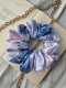 Scrunchie Violet Aquarel L