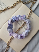 Scrunchie Violet Aquarel S