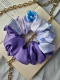 Scrunchie Violet Petal L