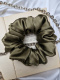 Scrunchie jedwabna Olive L