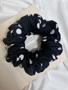 Scrunchie Black 'n White L